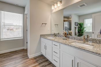 Double vanity bathrooms*